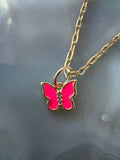 Butterfly Hot Pink