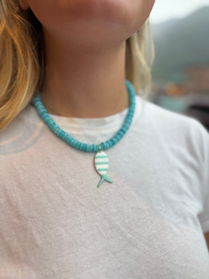 Cristina V Fish Necklace