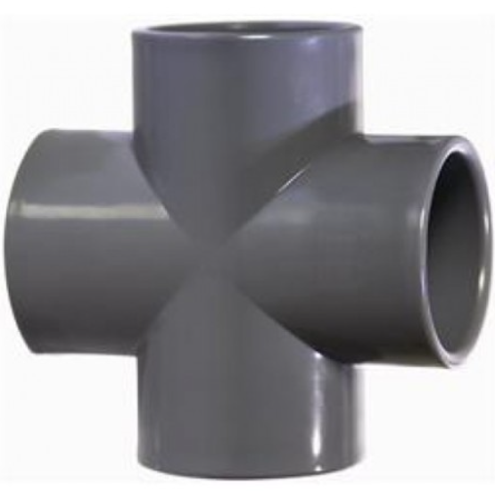 Cruce PVC 40mm