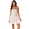 Daiquiri Mini Dress - Cream