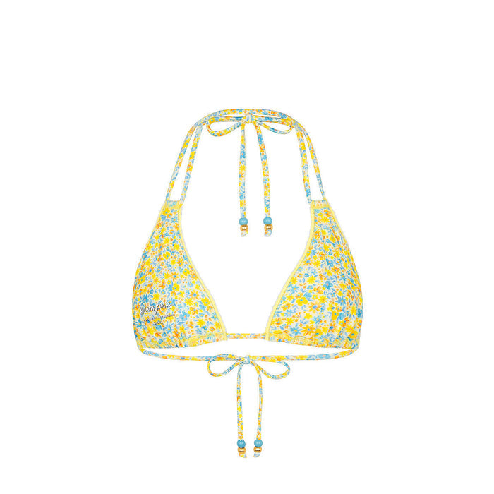 Decorative Panel Halter Bikini Top - Dreamy Daze