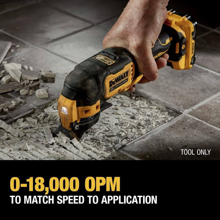 DEWALT DCS353B XTREME™ 12V MAX* Brushless Cordless Oscillating Tool (Tool Only)