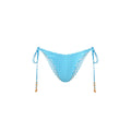 Dipped Cheeky Tie Side Bottom - Checkmate Shimmer