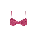 Ditzy Underwire Bra Bikini Top - Cherry Kiss