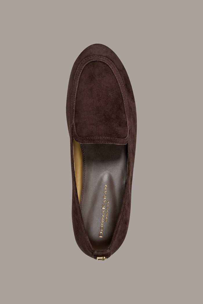 DOMINIQUE SUEDE LOAFER