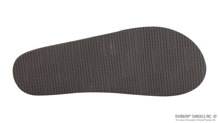 Double Arch Narrow Strap Sandals - Dark Brown