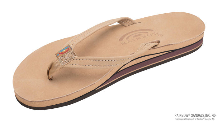 Double Arch Narrow Strap Sandals - Sierra Brown