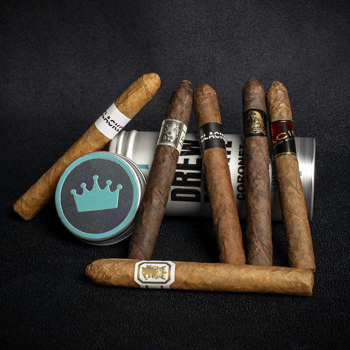 Drew Estate Coronet Cigars - Exclusive Limited Edition 6 Cigar Sampler Tin