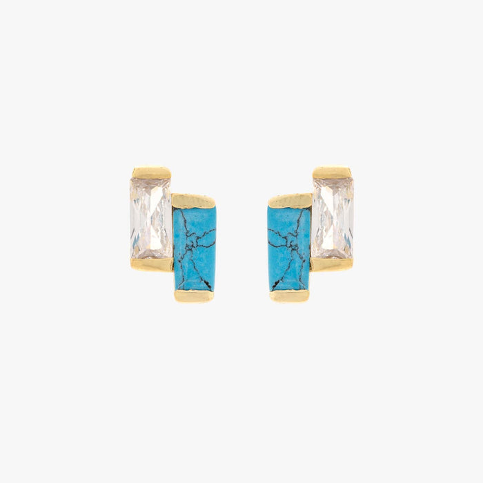 Earrings - La Playa Studs - Gold