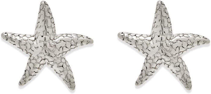 Earrings - Sea Star - Silver