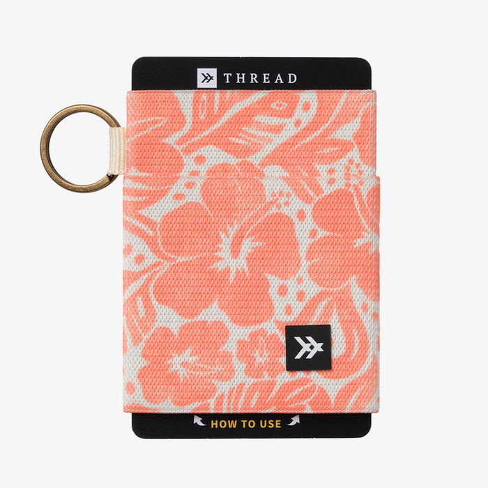 Elastic Wallet - Coral Crush