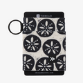 Elastic Wallet - Sand Dollar (Black)