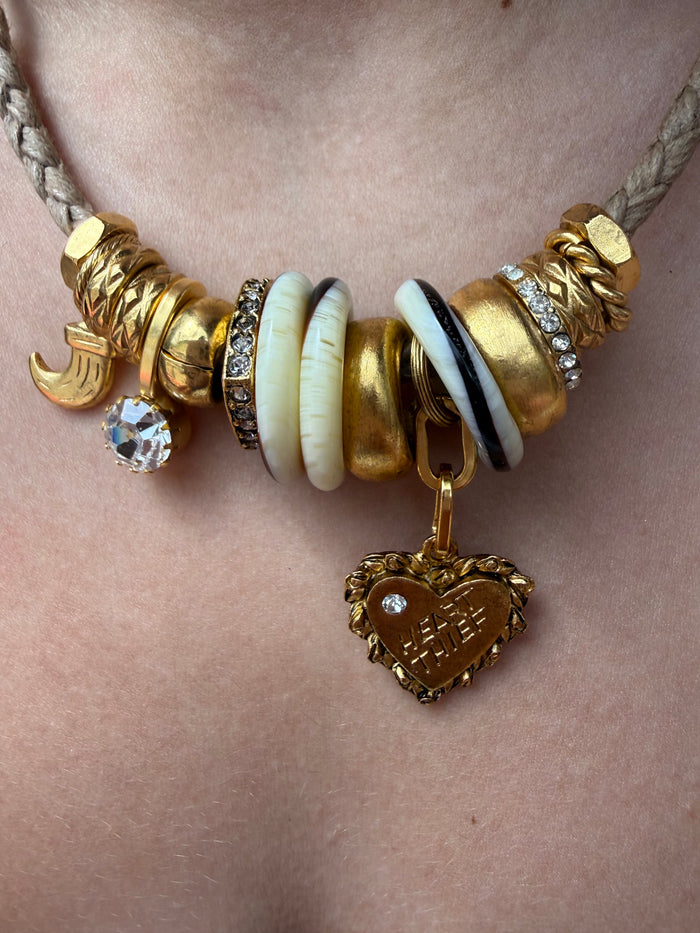 Elizabeth Cole Cosmic Love Necklace
