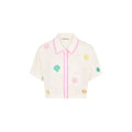 Embroidered Knit Shirt - Seashell Springs