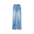 Embroidered Straight Leg Jeans - Sun Drunk