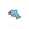 Enamel Pin - Dolphin