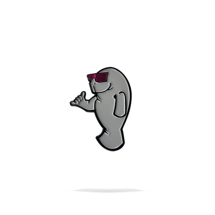Enamel Pin - Manatee Shaka