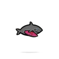 Enamel Pin - Surf Shark