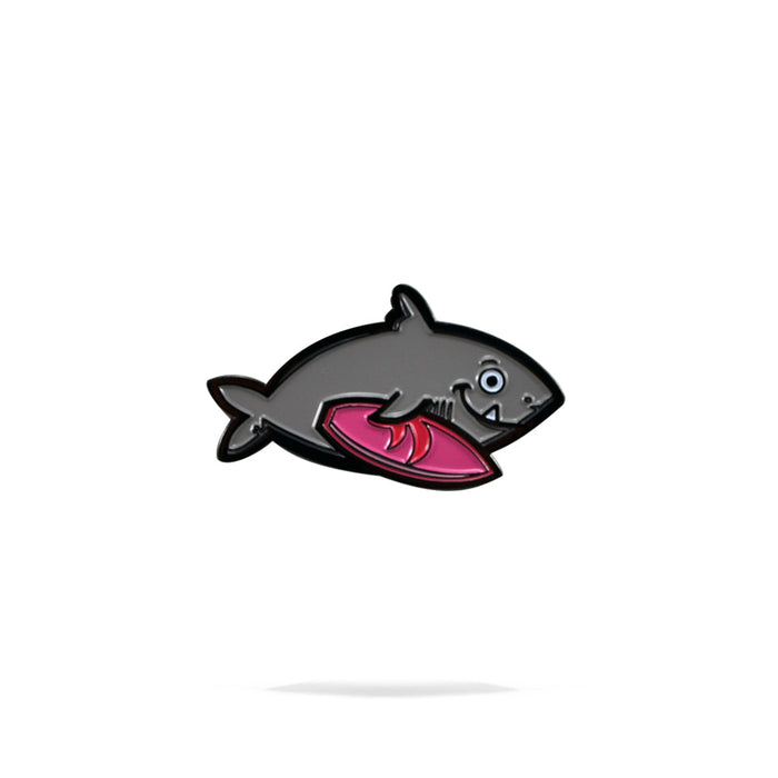 Enamel Pin - Surf Shark