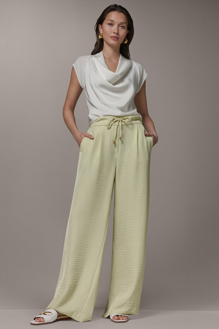 EXTRA HIGH-RISE WIDE-LEG PULL-ON PANT
