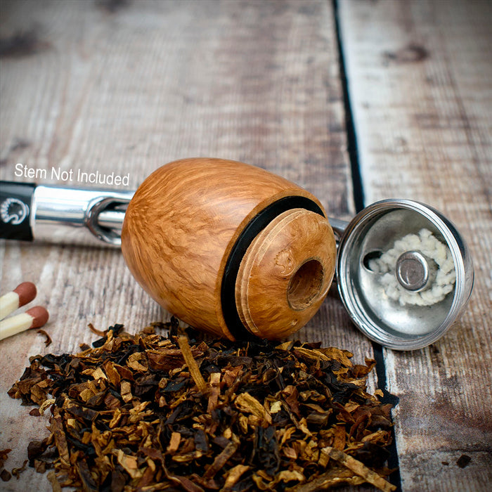 Falcon Pipe Bowl - Hunter Billard