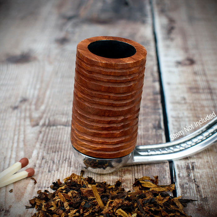 Falcon Pipe Bowl - Tall Stack Chimney Lined