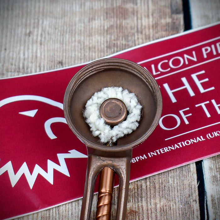 Falcon Pipe Stem -  Extra Bent