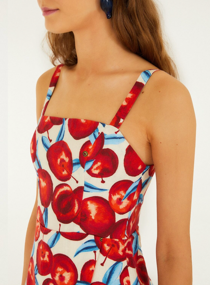 Farm Rio Cherry Mini Dress