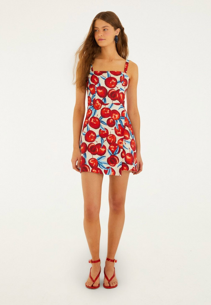 Farm Rio Cherry Mini Dress