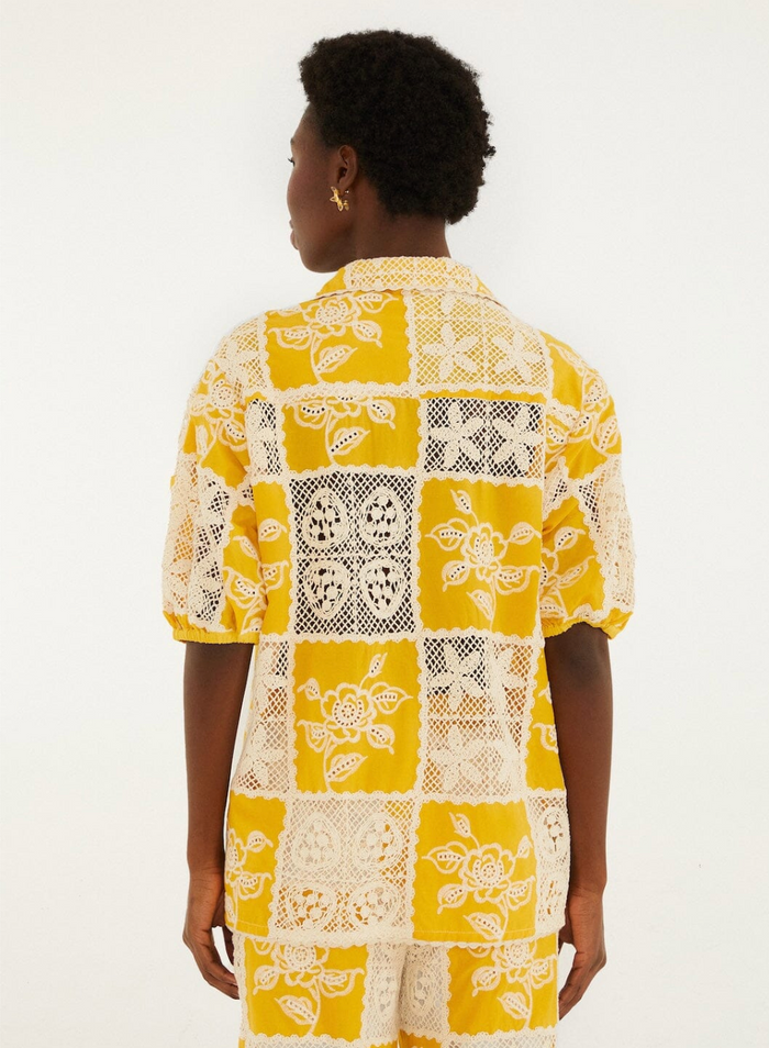 Farm Rio Lace Blouse