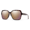 Flare Sunglasses - Tortoise/ChromaPop Polarized Rose Gold Mirror