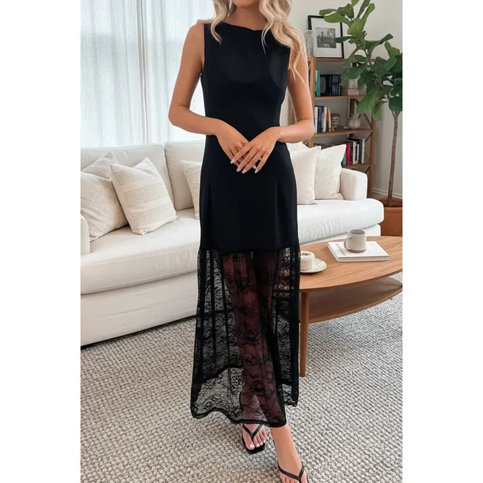 Floral lace dress