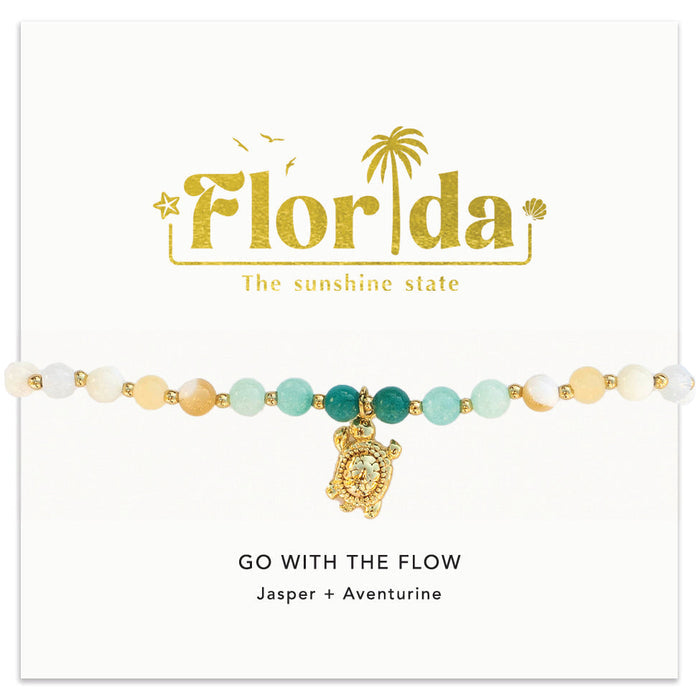 Florida Healing Bracelet - Go with the Flow