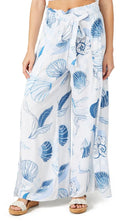 Flowy Crepe Pants - La Mer Seashell