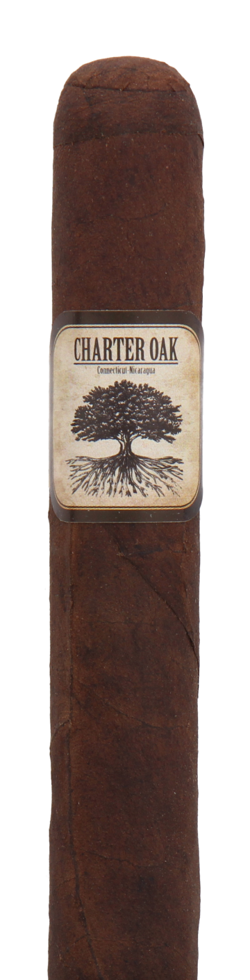 Foundation Cigars Charter Oak Connecticut Broadleaf Petite Corona Cigar - Single