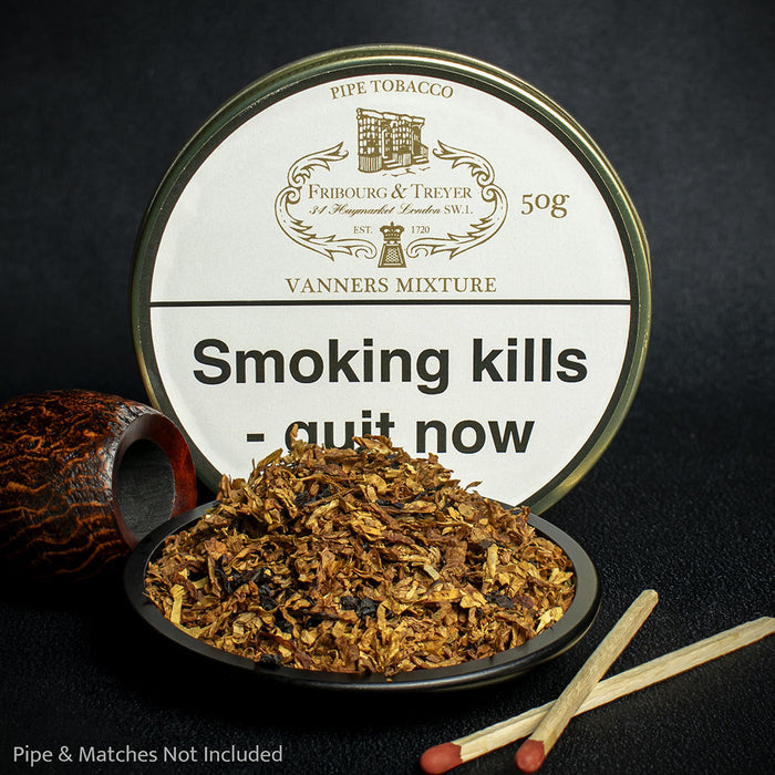 Fribourg and Treyer Vanners Mixture Pipe Tobacco - 50g Tin