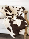 Fuzzy blankets throw size