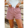 Gingham shorts