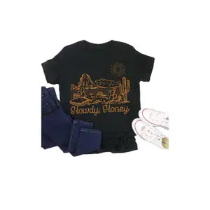 Girls Howdy Honey Tee