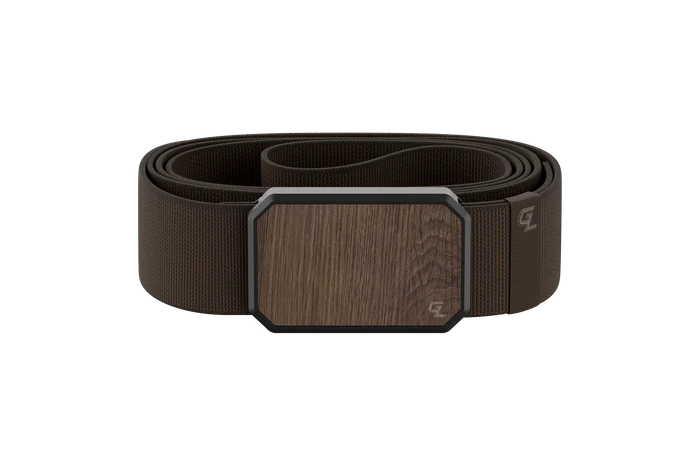 Groove Belt - Brown/Walnut