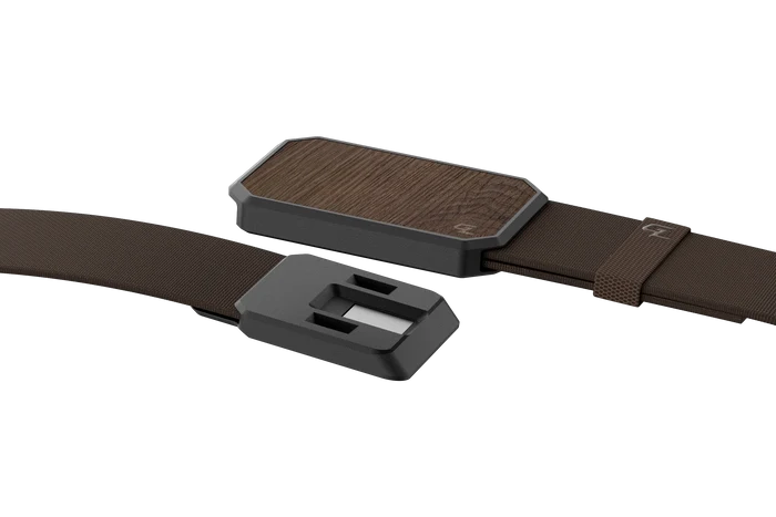 Groove Belt - Brown/Walnut