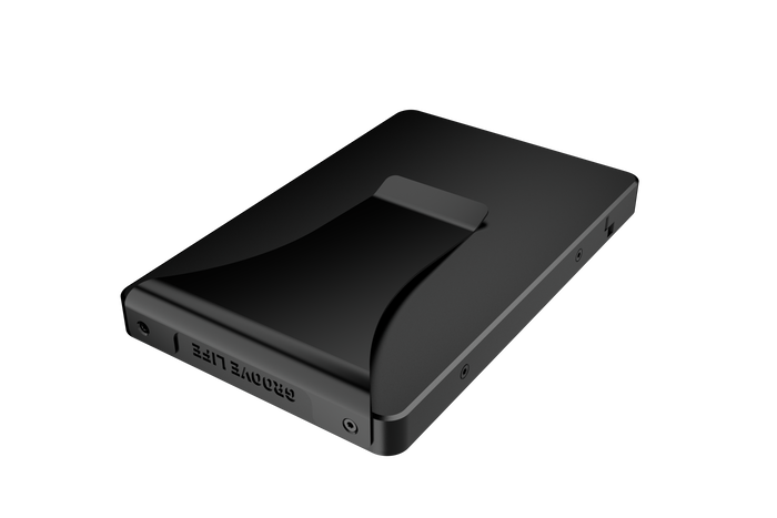 Groove Wallet with Money Clip - Midnight Black