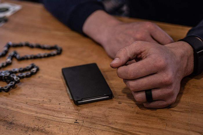 Groove Wallet with Money Clip - Midnight Black