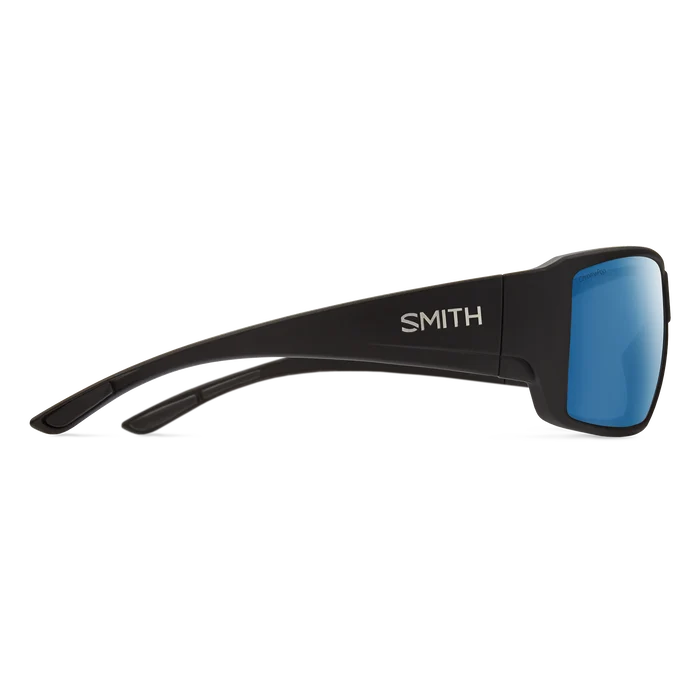 Guide's Choice Sunglasses - Matte Black/ChromaPop Polarized Blue Mirror