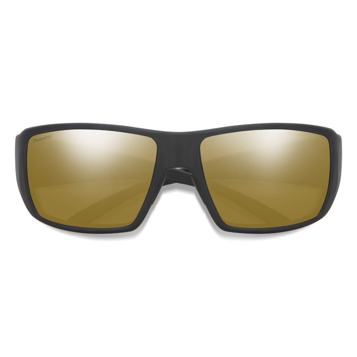 Guide's Choice Sunglasses - Matte Black/ChromaPop Polarized Glass Bronze Mirror