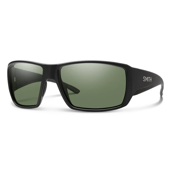 Guide's Choice Sunglasses - Matte Black/ChromaPop Polarized Grey-Green