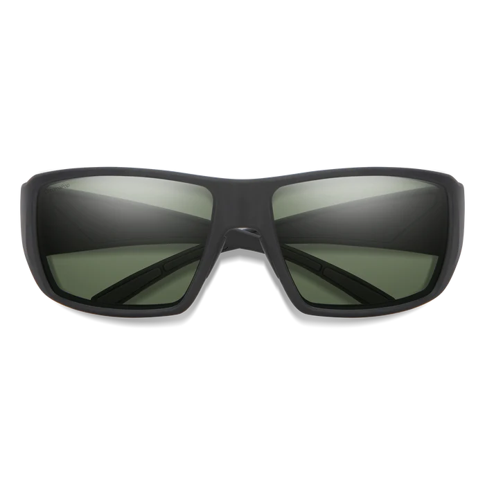 Guide's Choice Sunglasses - Matte Black/ChromaPop Polarized Grey-Green