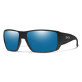 Guide's Choice XL Sunglasses - Matte Black/ChromaPop Polarized Glass Blue Mirror
