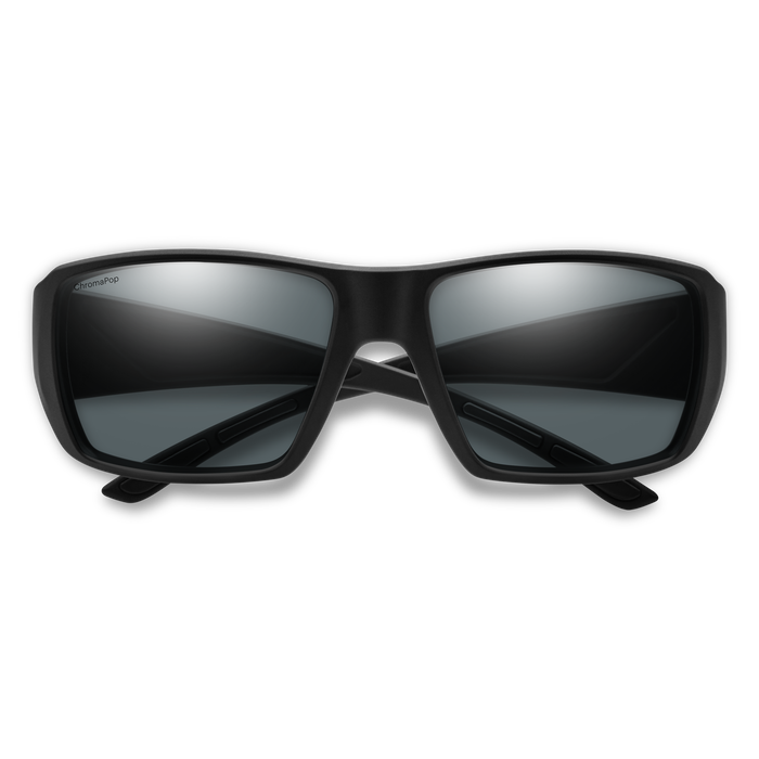 Guide's Choice XL Sunglasses - Matte Black/ChromaPop Polarized Glass Grey/Black