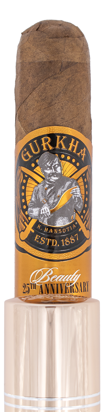 Gurkha 25th Anniversary Beauty Tubos Cigar - Single